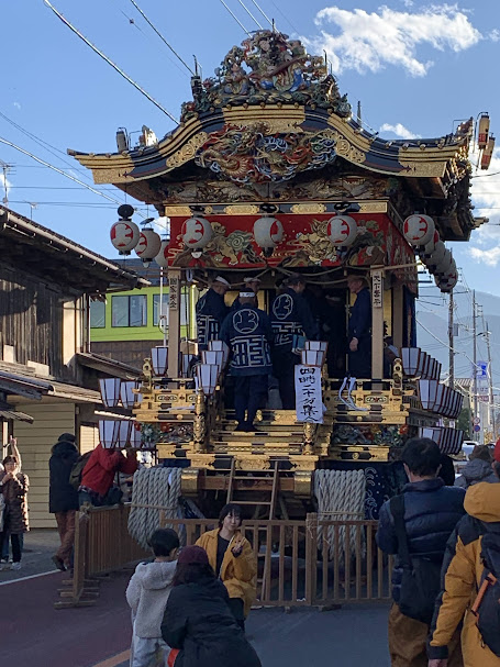 上町の祭り屋台